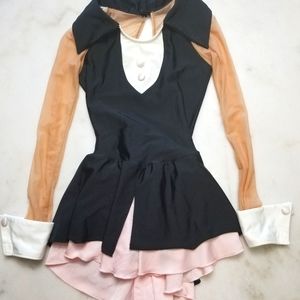 Figure skating dance acro rhythm gymnastics dress